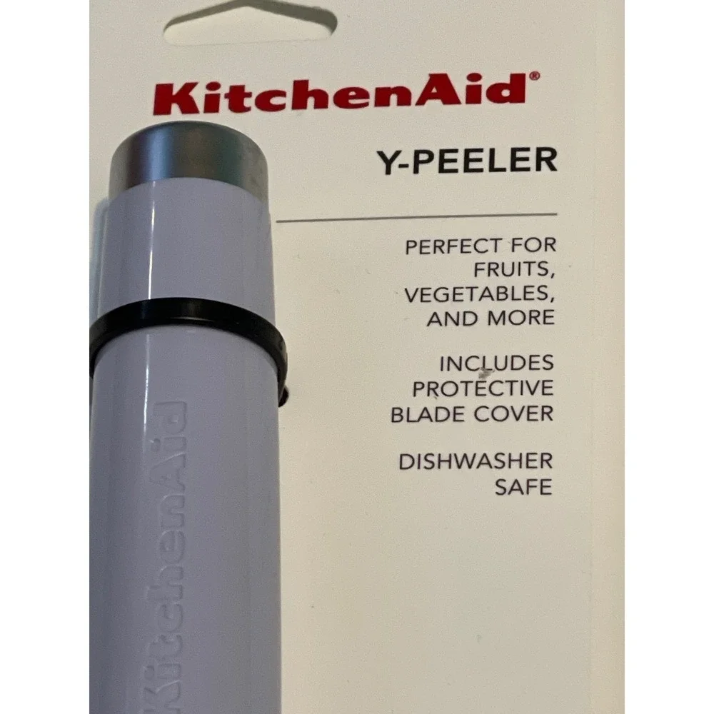 KitchenAid Y-Peeler Lavender Purple Stainless Steel Dishwasher Safe Blade Cover